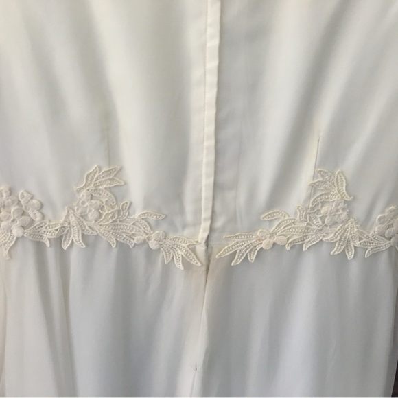 Vintage handmade wedding dress 1960s - Picture 11 of 13